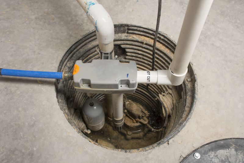Sump Pump Installation detail