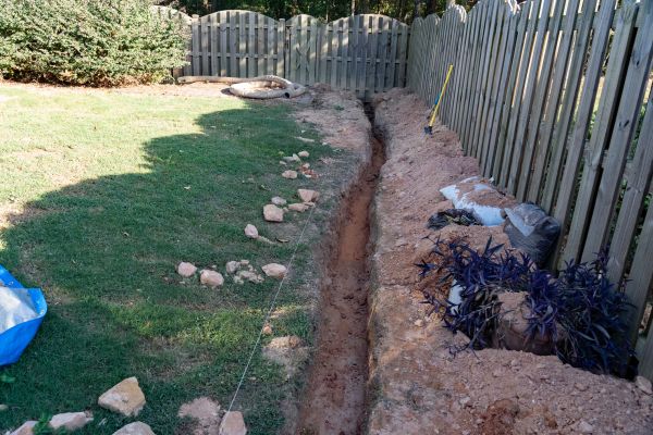 Trench Drain Installation in Evergreen