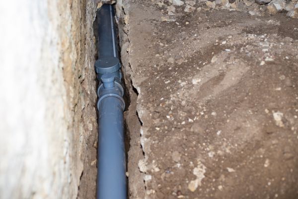 Drain Line Installation in Evergreen