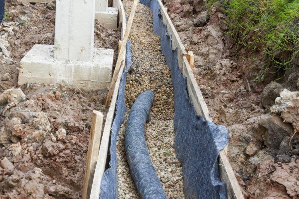 French Drain Installation in Evergreen