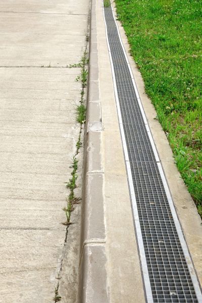 Concrete Drain Installation in Evergreen